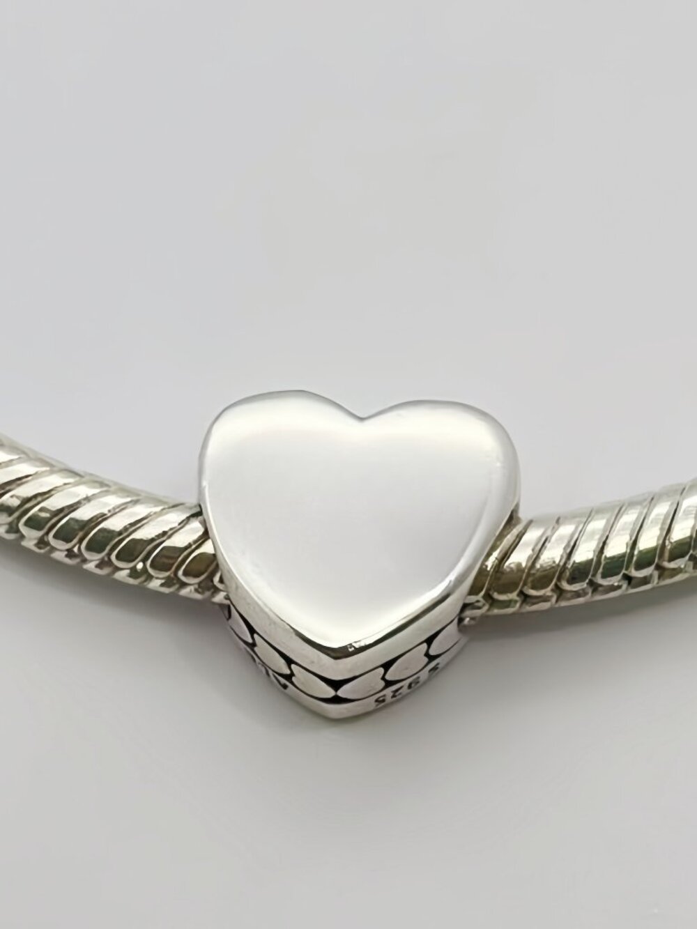 MY BOO GHOST Authentic PANDORA Heart HALLOWEEN Silver S925 Ale Charm - Picture 2 of 3